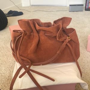 Mansur Gavriel suede protea bag